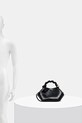 GANNI torebka Bou Bag Small Patent Croco A6083 czarny