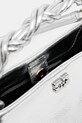GANNI poșetă Bou Bag Mini Metallic argintiu A6595