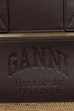 GANNI torebka Easy Shopper Medium Raffia brązowy A6823