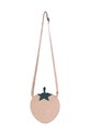 Donsje geanta de mana din piele pentru copii Nanoe Fruit Purse Strawberry nu incape in A4 roz 5009002