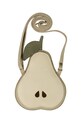Fete Donsje geanta de mana din piele pentru copii Nanoe Fruit Purse Pear 5009016 bej