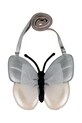 Девочка Детская кожаная сумочка Donsje Alja Purse Vlinder 5519203 серебрянный