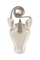 Дитяча шкіряна сумочка Donsje Blinc Purse Unicorn 5520505 срібний SS25