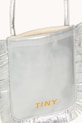 Detská kabelka Tinycottons FRINGES BAG strieborná SS25.387