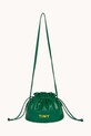 Tinycottons poseta fete SOLID BUCKET BAG SS25.388 verde SS25