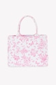 Bavlněná kabelka Tartine et Chocolat vzorovaný růžová CA95002