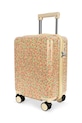 Konges Sløjd valigia bambino TRAVEL SUITCASE KALUKA stampa all-over beige KS102941