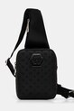 Philipp Plein saszetka skóra licowa czarny SAEA.MBA1450.PTE120N