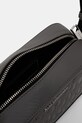 Кожена чанта през рамо Karl Lagerfeld K/LOOM A1M30067 сив