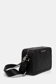 Karl Lagerfeld borsetă de piele K/LOOM A1M30067 negru SS25