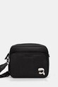 Malá taška Karl Lagerfeld K/IKON imitácia kože čierna A1M30075