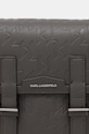 Karl Lagerfeld borsetă de piele K/LOOM A1M30095 gri