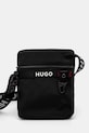 Σακίδιο HUGO υφασμάτινο μαύρο 50536009
