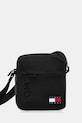 Ledvinka Tommy Jeans potisk černá AM0AM13270