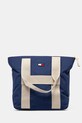 Taška Tommy Jeans nášivka námořnická modř AM0AM13278