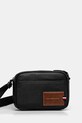 Tommy Hilfiger borsetă de piele nu incape in A4 negru AM0AM13311