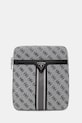 Guess saszetka MILANO nie mieści A4 szary HMMIST.P5123