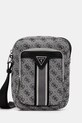 Guess saszetka MILANO nie mieści A4 szary HMMIST.P5163