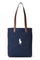 Akcesoria Polo Ralph Lauren torba bawełniana Wimbledon Collection 405970397 granatowy