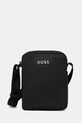 BOSS borsetă uni negru 50541472