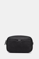 BOSS borseta de piele uni negru 50542238