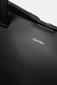 Кожена чанта Calvin Klein K50K512894 черен SS25
