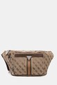 Сумка на пояс Guess MILANO узор коричневый HMMIST.P5156