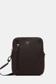 Torba Guess TORINO bez uzorka smeđa HMTOGR.P5218