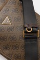 Guess saszetka MILANO brązowy HMMILO.P5226