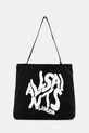 AllSaints geantă de bumbac ORLANDO incape in A4 negru M285XB