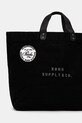 Αξεσουάρ Washed Canvas Tote Bag 242TQNH.CG01 μαύρο