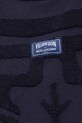Βαμβακερή τσάντα Vilebrequin BOUDOIR BIRA29I3 σκούρο μπλε SS25