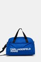 Taška Karl Lagerfeld Jeans potlač fialová A1W30367