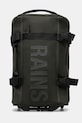 Rains walizka Texel Cabin Bag W3 52x32x20 cm mieści A4 zielony 13460.03