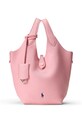 Polo Ralph Lauren leather handbag Crossbody grain leather pink 428944657
