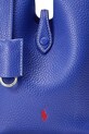 Kožená kabelka Polo Ralph Lauren Crossbody 428944657 modrá