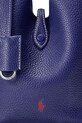 Kožená kabelka Polo Ralph Lauren Crossbody 428944657 námořnická modř