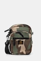 Ledvinka Alpha Industries Label Messenger Bag S hladký zelená 156941
