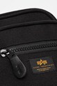 Alpha Industries táska Label Messenger Bag S fekete 156941