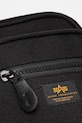 Чанта през рамо Alpha Industries Label Messenger Bag S черен 156941