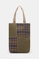 Barbour táska Barbour Transport Patchwork Tote Bag textil zöld UBA0741
