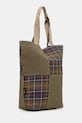 Barbour táska Barbour Transport Patchwork Tote Bag UBA0741 zöld SS25