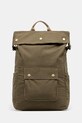 Barbour rucsac din bumbac Barbour Transport Foldover Backpack Bag uni verde UBA0746