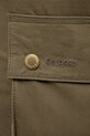 Barbour rucsac din bumbac Barbour Transport Foldover Backpack Bag verde UBA0746