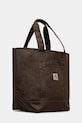 Carhartt WIP borsa Jakob Tote Bag I034593.2LSXX marrone SS25
