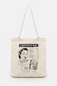 Bavlněná taška Carhartt WIP Canvas Graphic Tote vejde se A4 béžová I033975.2VXXX