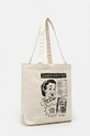 Βαμβακερή τσάντα Carhartt WIP Canvas Graphic Tote I033975.2VXXX μπεζ SS25