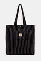 Памучна чанта Carhartt WIP Hendry Tote шарен черен I034788.2MB02