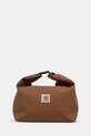 Taška Carhartt WIP Canvas Roll-Up Insulated Bag jednofarebný hnedá I034917.HZXX