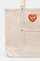 Accessories Human Made cotton bag Canvas Tote Large HM29GD004 beige